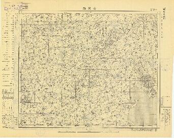山東省地形圖（二）《泊兒鎮》