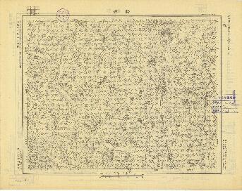 山東省地形圖（二）《諸滿》