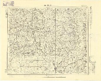 山東省地形圖（二）《麻田鎮》