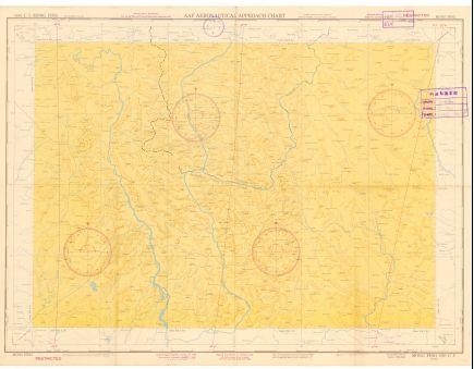 中國西部、南部及中南半島北部航空地形圖《MONG PING》