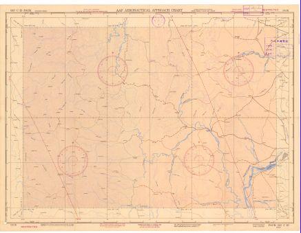 中國西部、南部及中南半島北部航空地形圖《PAUK》