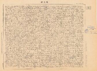 山東省地形圖（二）《臨邑縣》