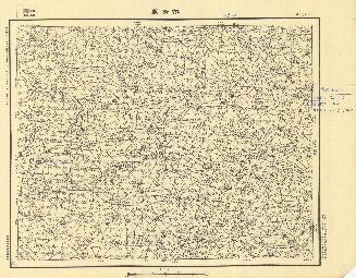 山東省地形圖（二）《黎濟寨》