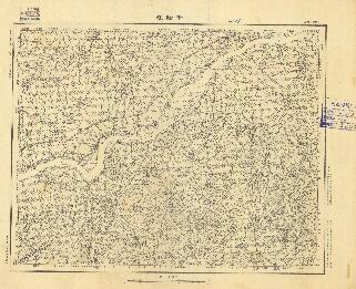 山東省地形圖（二）《平陰縣》