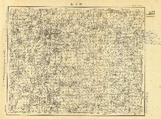 山東省地形圖（二）《汶上縣》