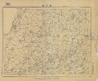 山東省地形圖（二）《夏津縣》