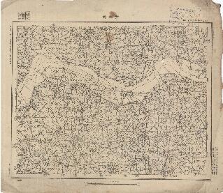 山東省地形圖（二）《青城縣》