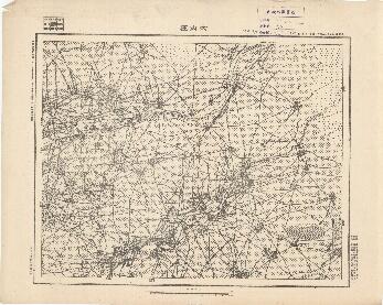 山東省地形圖（二）《大山莊》