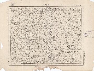 山東省地形圖（二）《青駝寺》