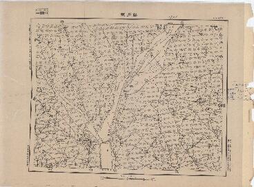 山東省地形圖（二）《臨沂縣》