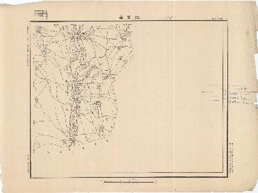 山東省地形圖（二）《紅花埠》