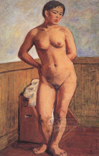 1935 站立裸女