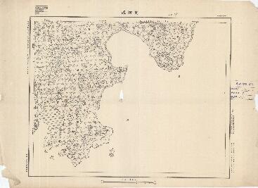 山東省地形圖（二）《橋頭》