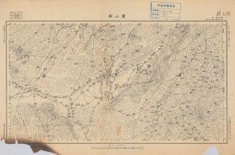 廣西省陸測圖《靈山縣》