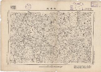 河北省地形圖《和順縣》