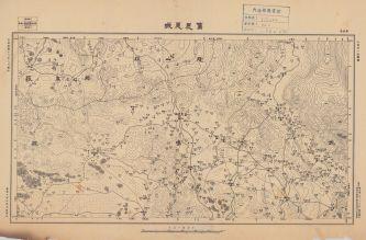 廣西省陸測圖《舊思恩城》