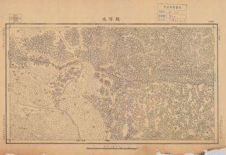 廣西省陸測圖《龍福墟》