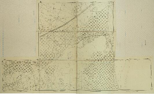 直隸省及京兆圖《西小站.東蘭垞(分割圖3-1)》