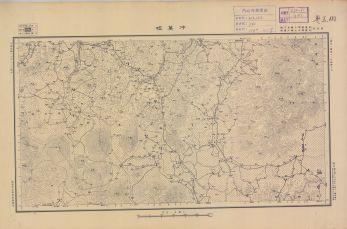 廣東省陸測圖《沖蔞墟》