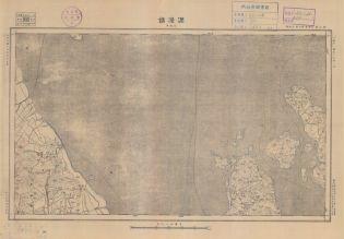 浙江省地形圖《瀝港鎮》