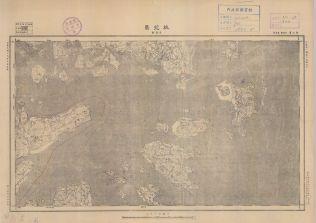 浙江省地形圖《桃花島》