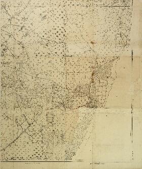 第二野戰陸地測量隊河北省陸測圖《蘆臺鎮(分割圖4-4)》