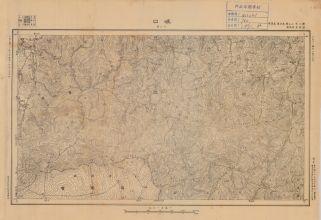 福建省十萬分一地形圖《峽口》