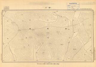 福建省十萬分一地形圖《濟川》