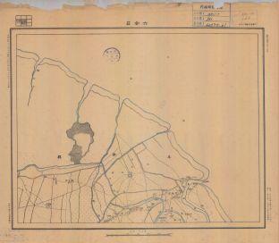 江蘇省五萬分一地形圖《六合莊》