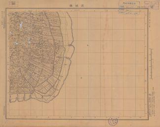 江蘇省五萬分一地形圖《泥城鎮》