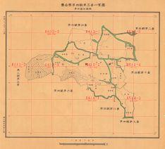 簫山縣各鄉鎮關係《第四區山閘鄉》