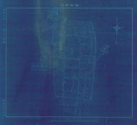 陝西省縣市鎮地形圖《藍田縣城》