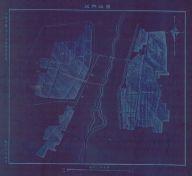 陝西省縣市鎮地形圖《褒城縣城》
