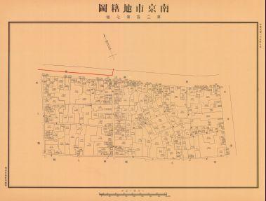南京市地籍圖《第三區第七幅》