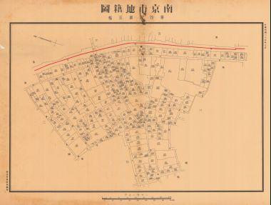 南京市地籍圖《第四區第五幅》