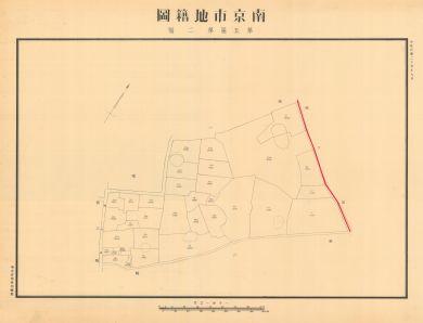 南京市地籍圖《第五區第二幅》