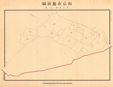 南京市地籍圖《第五區第五幅》