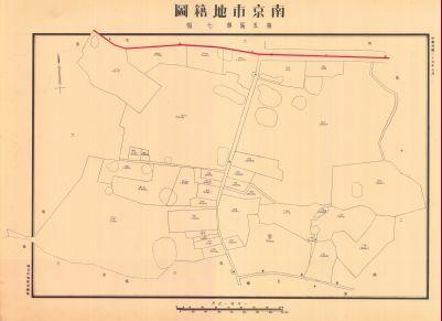 南京市地籍圖《第五區第七幅》