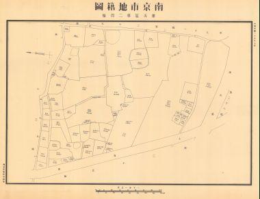 南京市地籍圖《第五區第二四幅》