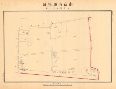 南京市地籍圖《第五區第三十幅》