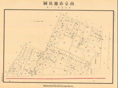南京市地籍圖《第五區第三七幅》
