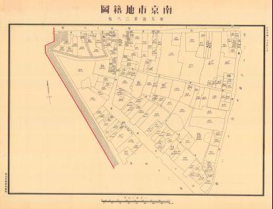 南京市地籍圖《第五區第三八幅》