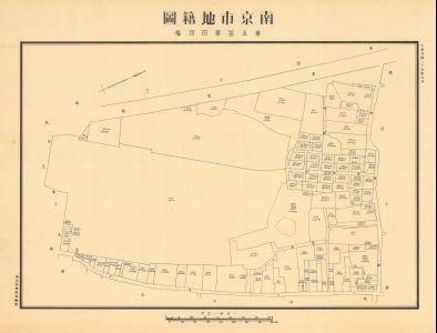 南京市地籍圖《第五區第四四幅》
