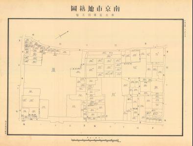南京市地籍圖《第五區第四五幅》