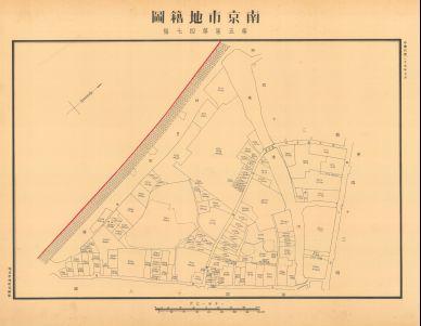 南京市地籍圖《第五區第四七幅》