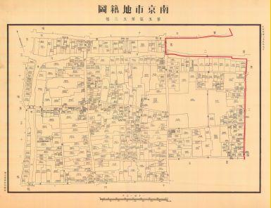 南京市地籍圖《第五區第五三幅》