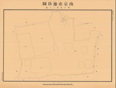 南京市地籍圖《第六區第二二幅》