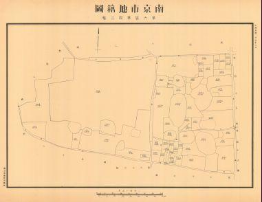 南京市地籍圖《第六區第四三幅》