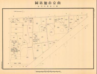 南京市地籍圖《第六區第四四幅》