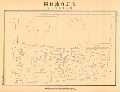 南京市地籍圖《第六區第五一幅》
